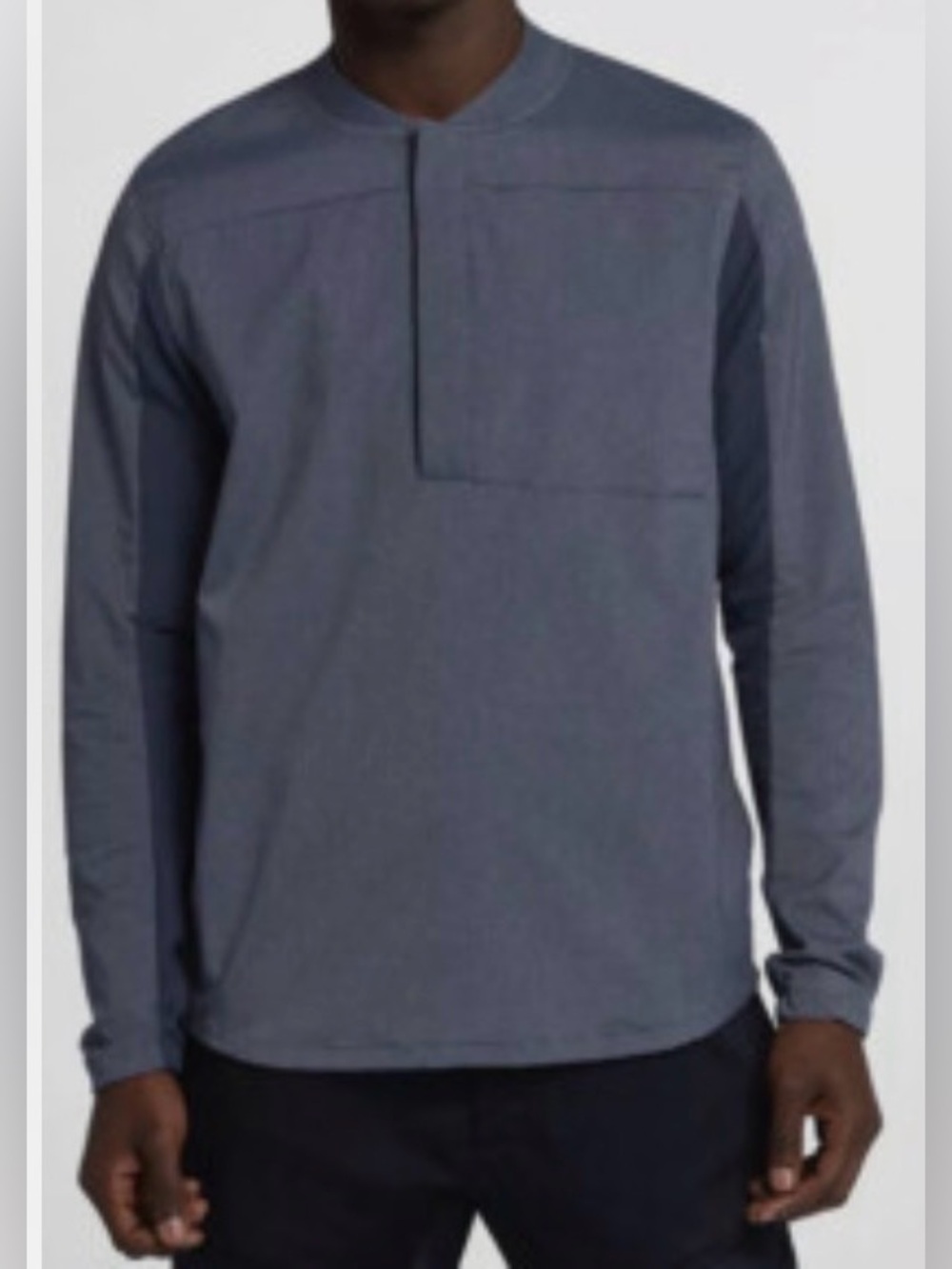Nike Golf Shield Half Zip Jacket - Men's Long Sleeve in Slate Blue - Size XXL